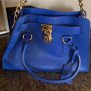 Michael Kors Hamilton Tote - Cobalt Blue